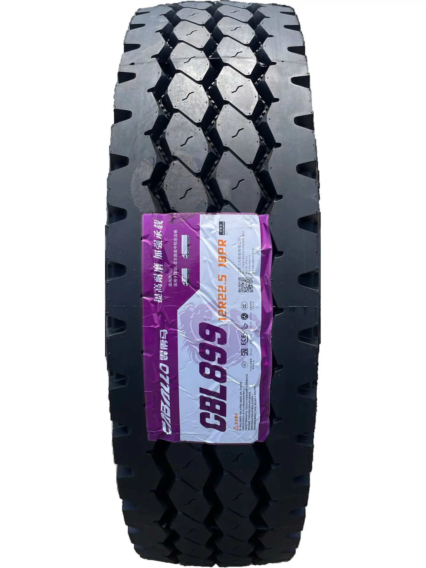 12R22.5 18PR CBL899 Lốp xe Caballo 12R22.5 18PR CBL899 - Ảnh 1