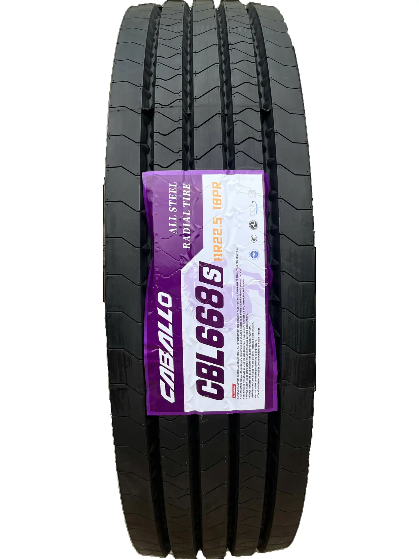 11R22.5 18PR CBL668S Lốp xe Caballo 11R22.5 18PR CBL668S - Ảnh 1