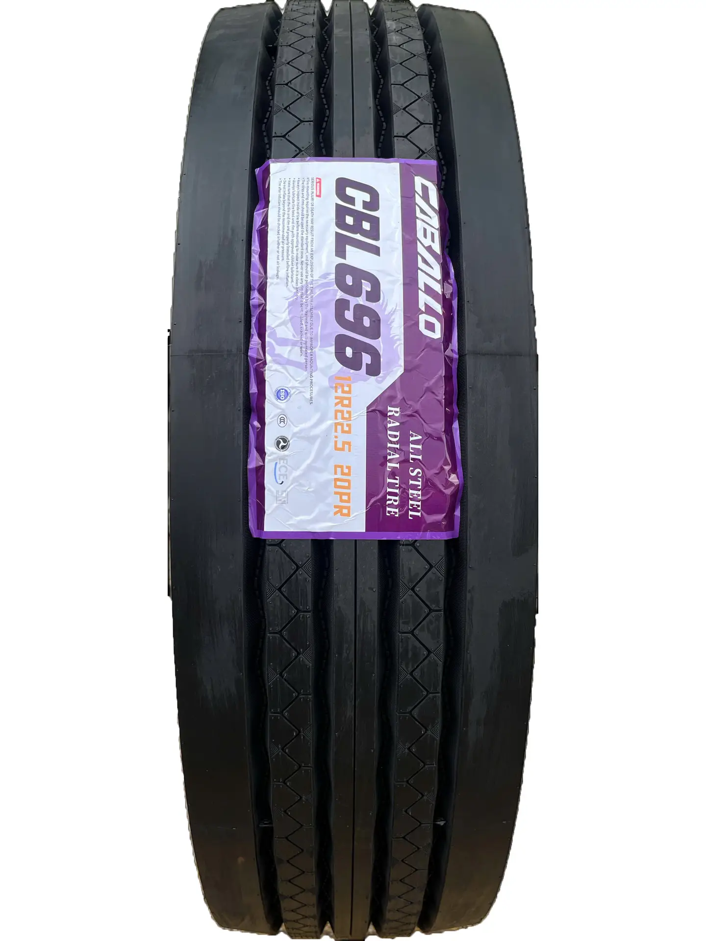 12R22.5 20PR CBL696 Lốp xe Caballo 12R22.5 20PR CBL696 - Ảnh 1